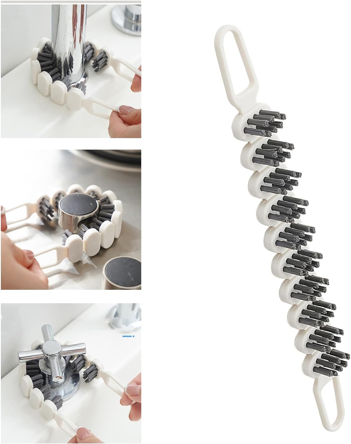 Kitchen Faucet Brush, Crevice Cleaning Brush Flexible Brush Multifunctional Cleaning Brush, Compact and Convenient Dead Corner Bathtub Brush Detail Cleaning Brushes Kitchen Faucet Brush, Crevice Cleaning Brush Flexible Brush Multifunctional Cleaning Brush, Compact and Convenient Dead Corner Bathtub Brush Detail Cleaning Brushes